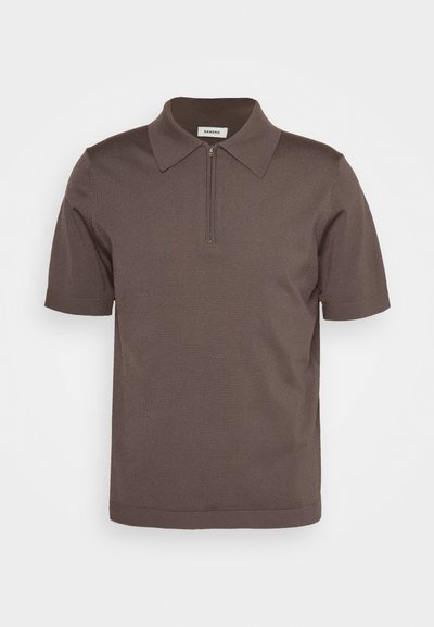 sandro PABLO ZIP - Poloskjorter - taupe