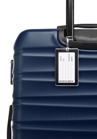 WITTCHEN LARGE SUITCASE WITH LUGGAGE TAG FROM ABS - Trolley - dark blue