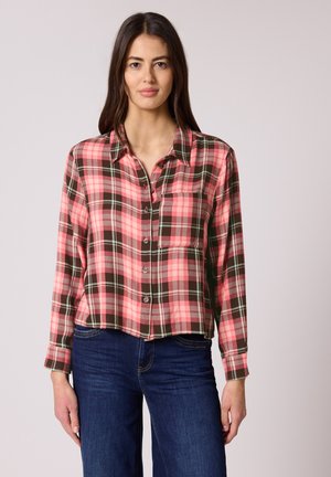 KARIERTE - Skjortebluser - pink