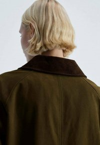 Mango Klassisk frakke - khaki