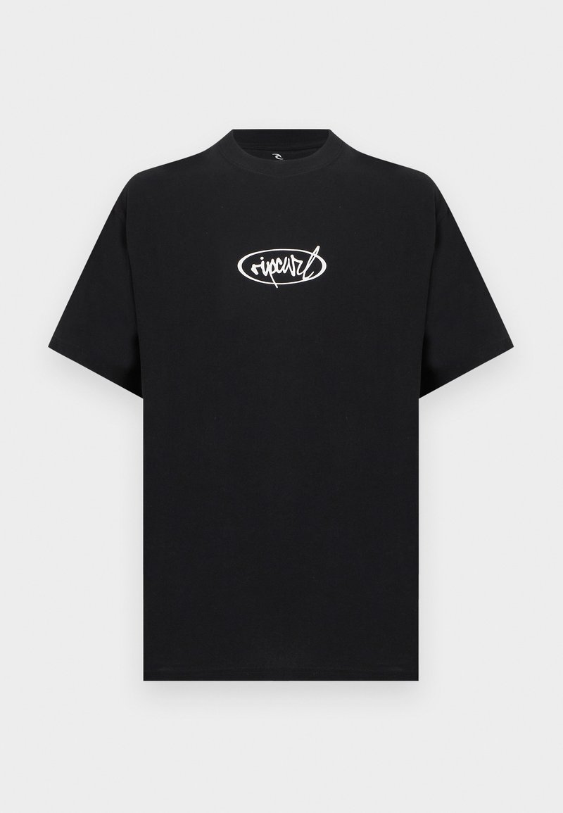 Rip Curl T-shirt print zwart