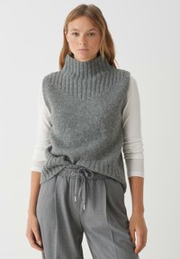 OPUS POGETI - Strickpullover - easy grey