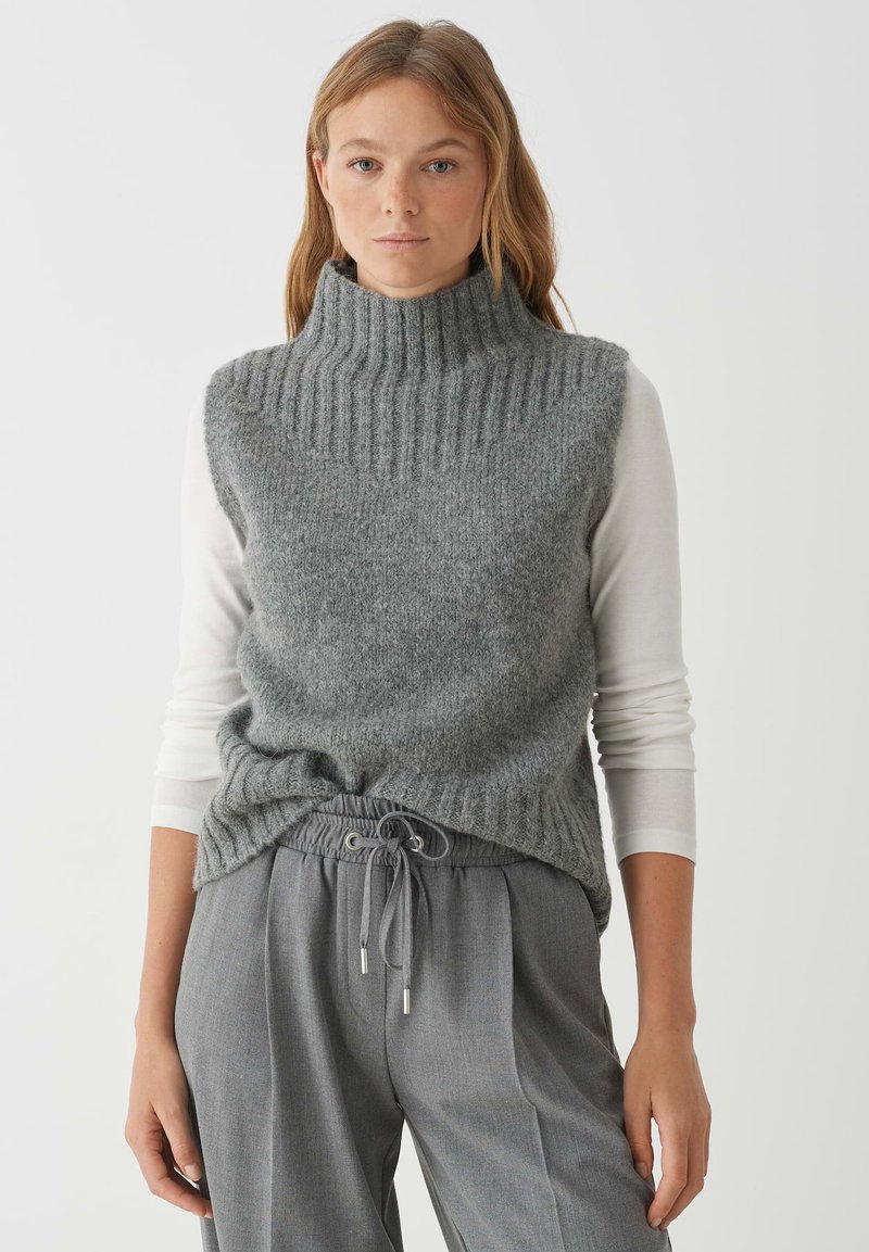 OPUS POGETI - Strickpullover - easy grey