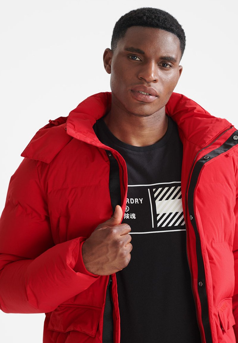 Herren Trenchcoats | Superdry Wintermantel tango red/rot - SX88485 Herren Trenchcoats | Superdry Wintermantel tango red/rot - SX88485