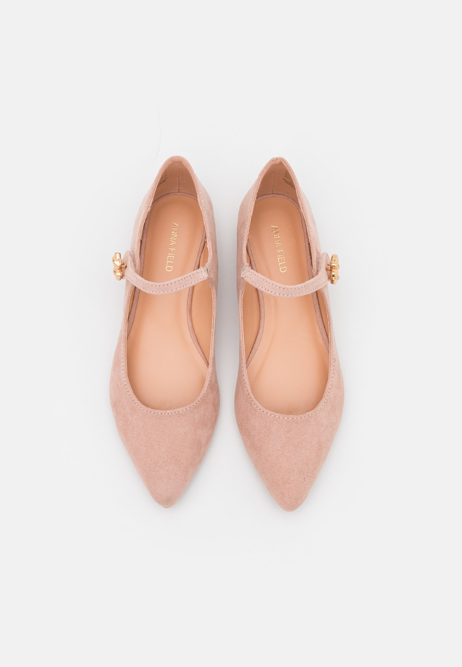 Anna Field Wide Fit Ankle strap ballet 