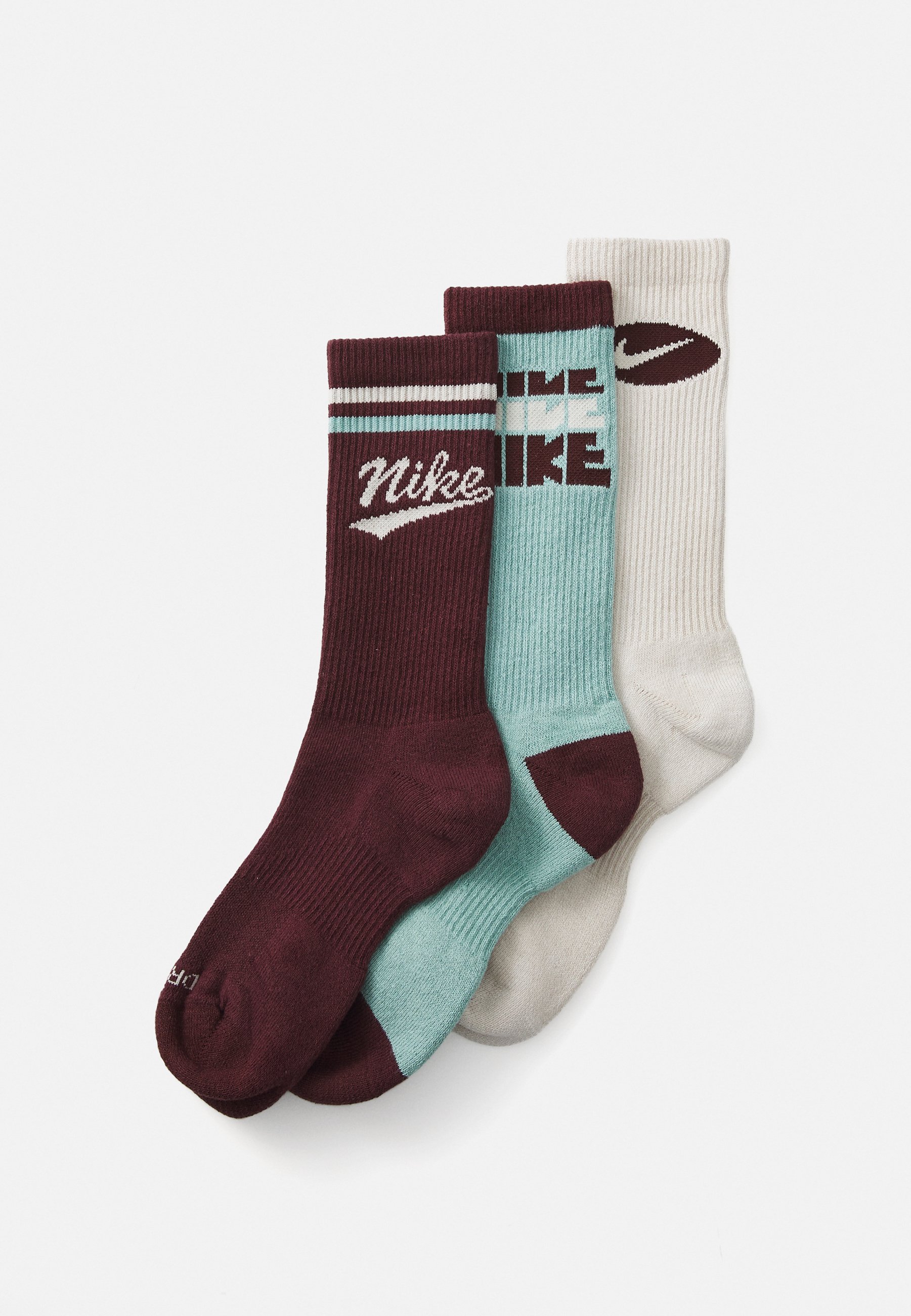 Nike Performance UNISEX PACK Chaussettes de sport burgundy