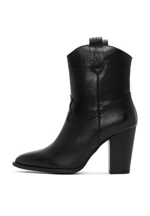 Derimod Botines de tacón - black