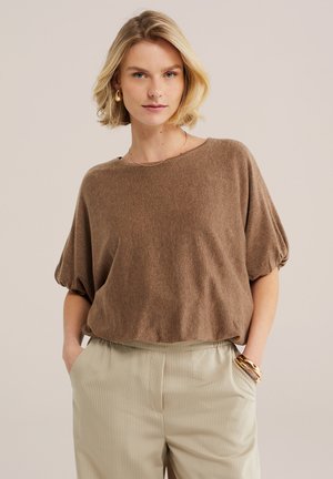 WE Fashion, Základné tričko - brown