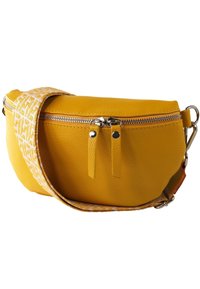 DrachenLeder Sac banane - gelb mehrfarbig