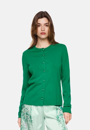 Marc Cain, MARC CAIN CARDIGAN - Strickjacke - pepper green