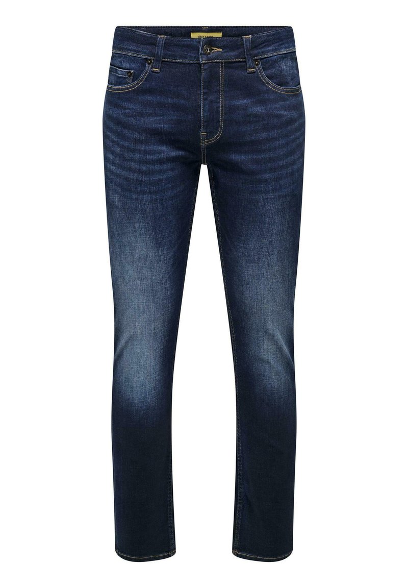 Only & Sons Straight leg jeans blauw