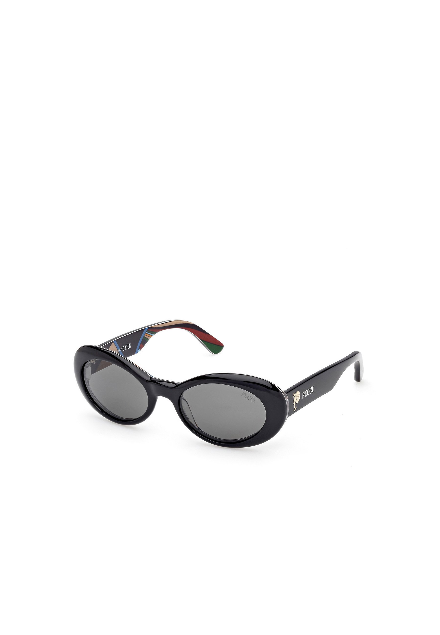 Emilio Pucci Sunglasses - black smoke gray/black - Zalando
