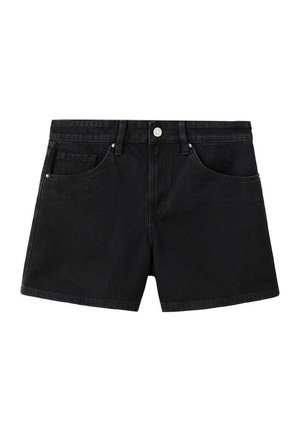 Mango, ADULT - Denimshorts - black denim