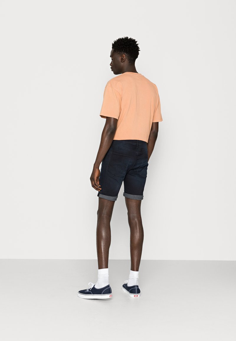 Herren Skinny Fit | Jack & Jones JJIRICK JJICON Jeans Shorts blue denim - KD10600 Herren Skinny Fit | Jack & Jones JJIRICK JJICON Jeans Shorts blue denim - KD10600