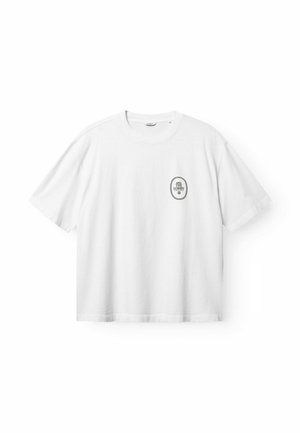 Gabba, GABLEGIN BOXY FIORE SS - T-Shirt print - white