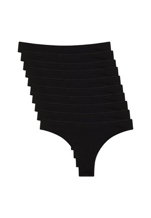 10 PACK - Perizoma - 10x Black