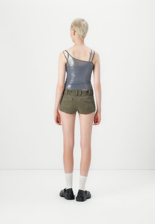 MINI - Cargo trousers - khaki4