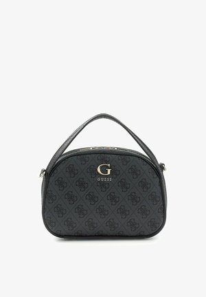 Guess, COLEEN LOGO TOP ZIP CROSSBODY - Bolso de mano - coal logo