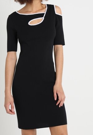 Gebreide jurk - black