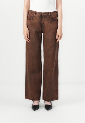 JUDEE  - Relaxed fit -farkut - faded cognac skin