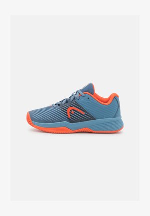 REVOLT PRO 4.0 JUNIOR CLAY UNISEX - Tenisové boty na všechny povrchy - bluestone/orange