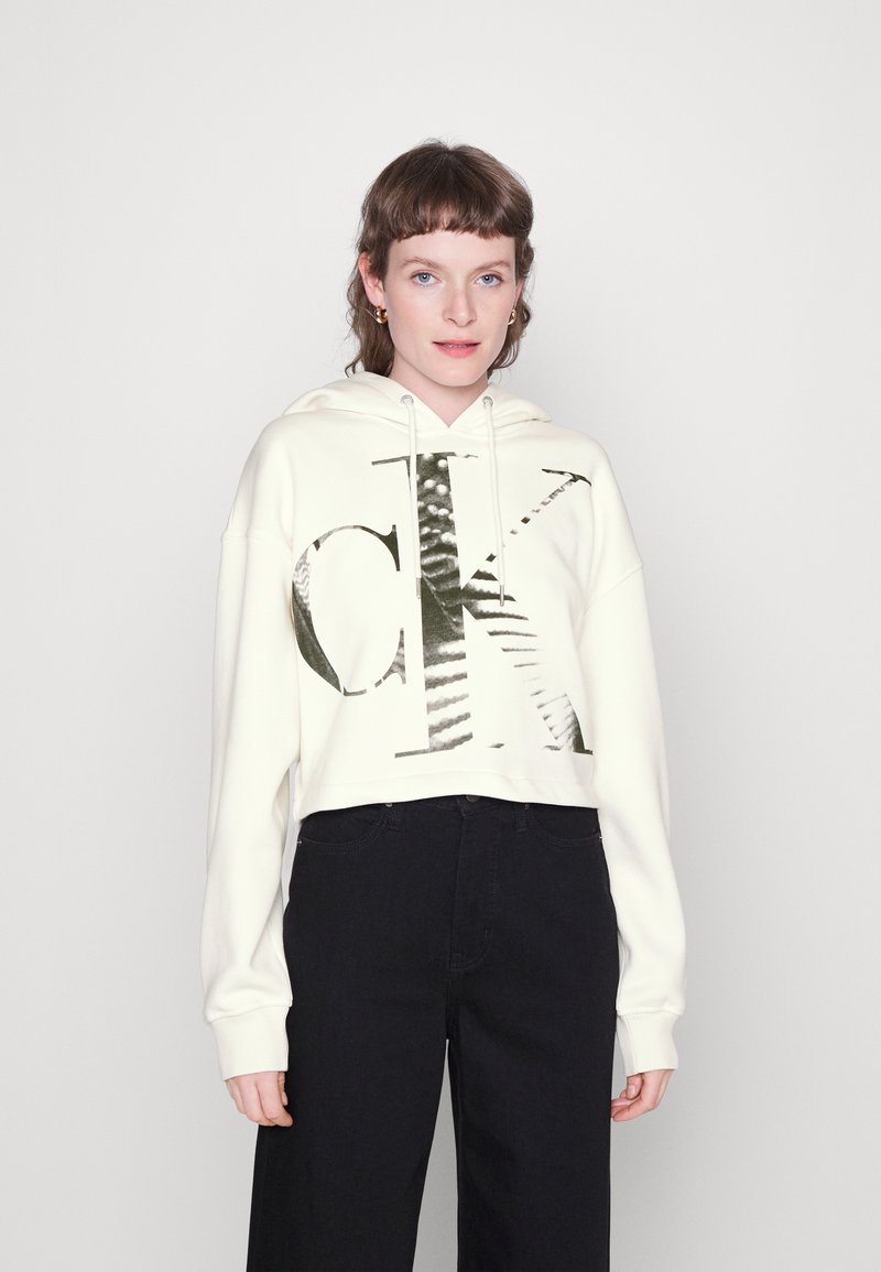 Calvin Klein Jeans BLOWN UP  - Sweatshirt - ivory