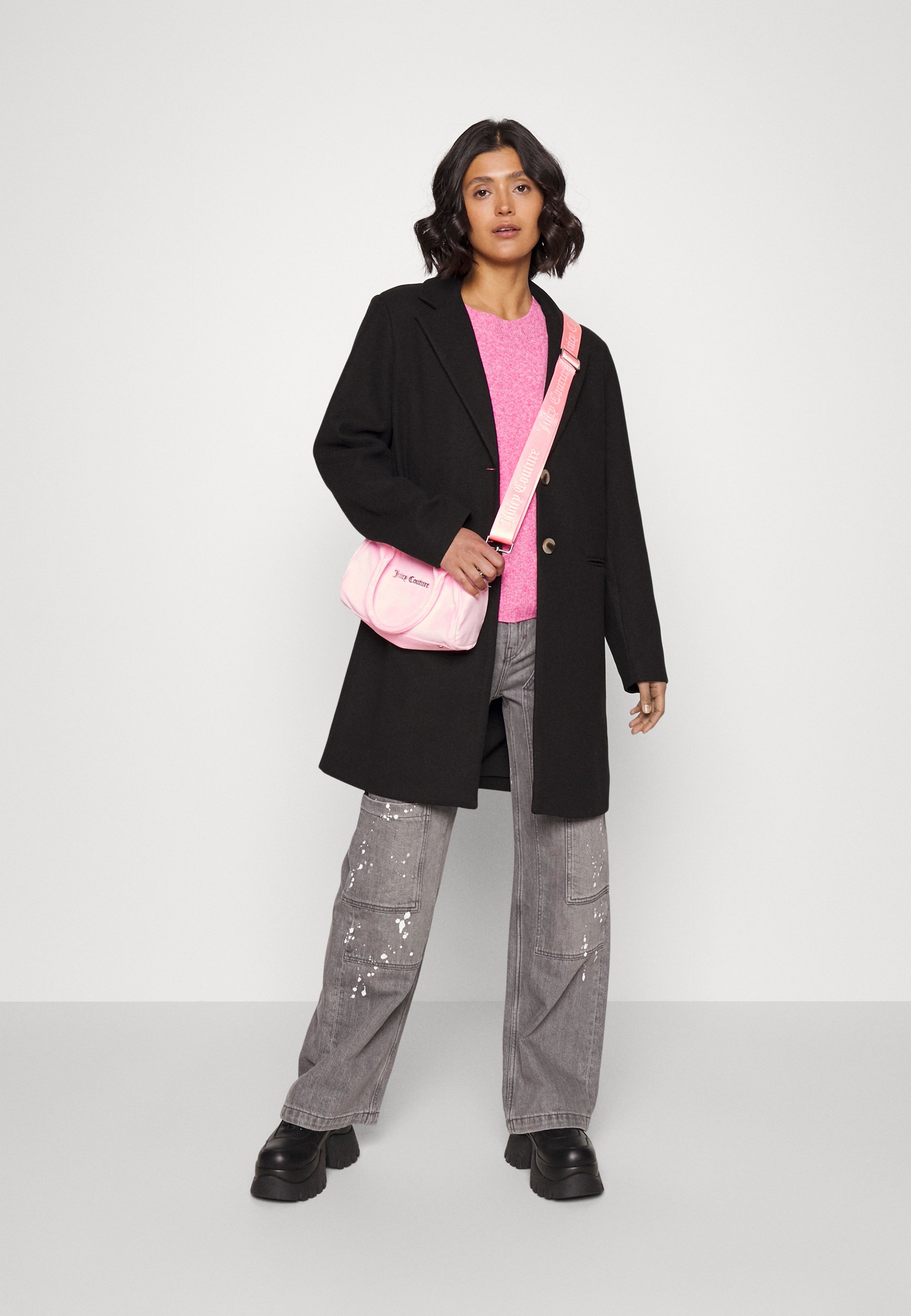 Cappotto Lungo Donna Vila Vipoko - Elegante Con Cintura E Bottoni | Perfecto Per Autunno/Inverno - Foto 14