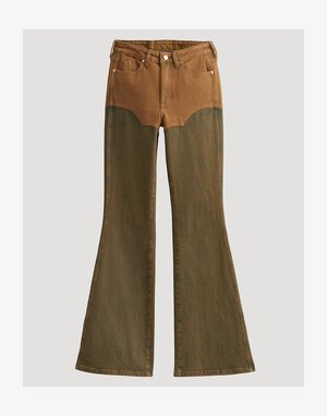 Wrangler, WRANGLER X LAINEY WILSON CHAPPED FLARE - Jean flare - brown
