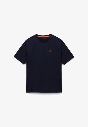 Napapijri, BADGE SS - Lihtne T-särk - blu marine