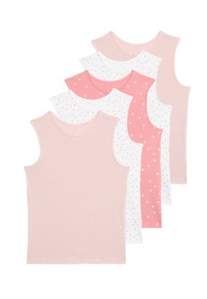 Marks & Spencer, 5P SL PINK HEART - Top - pink mix