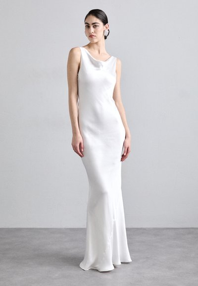 Norma Kamali MARIA GOWN - Proginė apranga - snow white