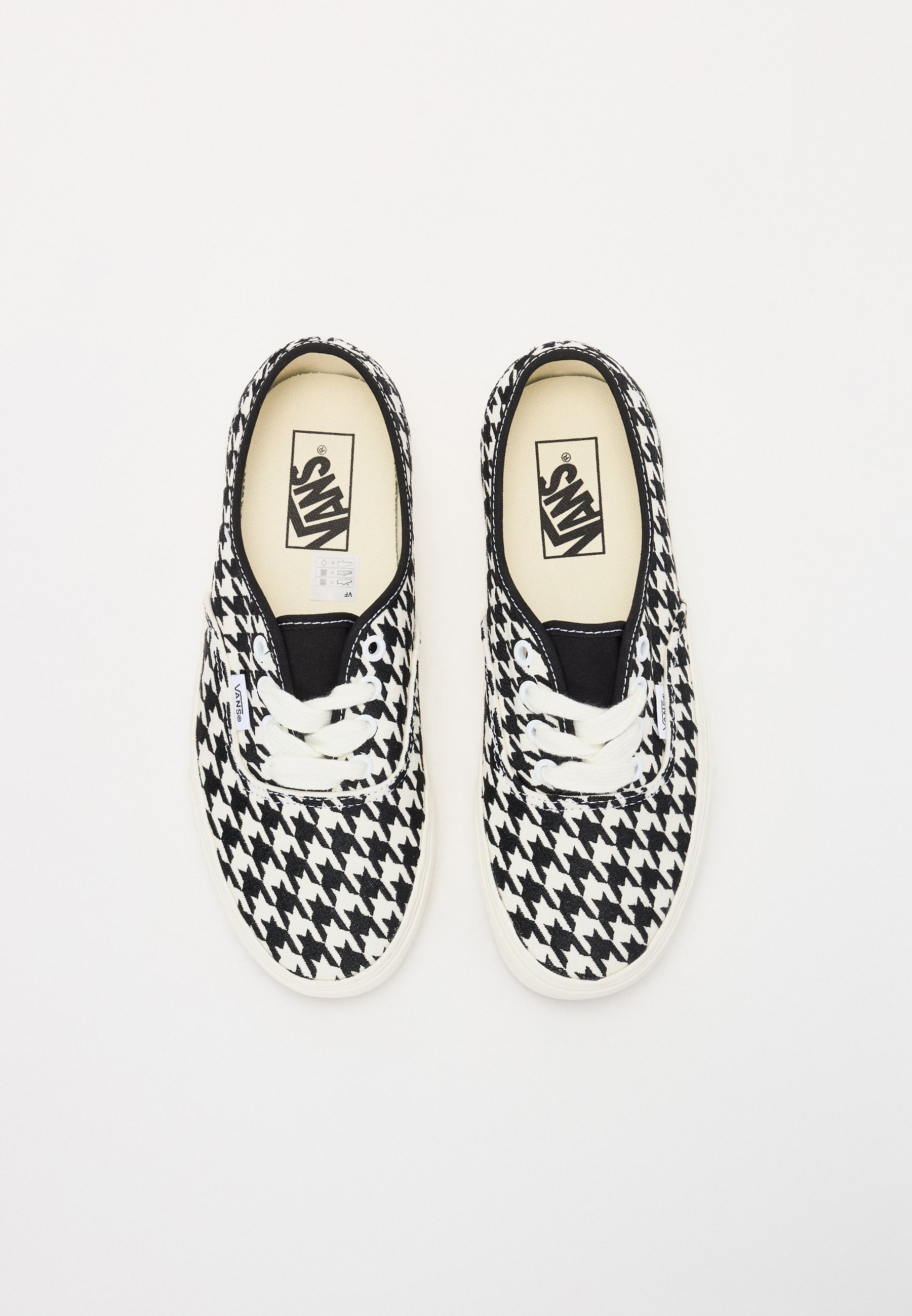 Vans AUTHENTIC UNISEX - Trainers - houndstooth white/black