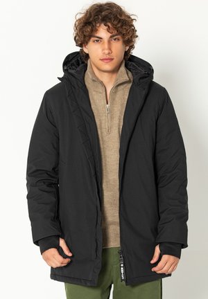 Wintermantel - schwarz