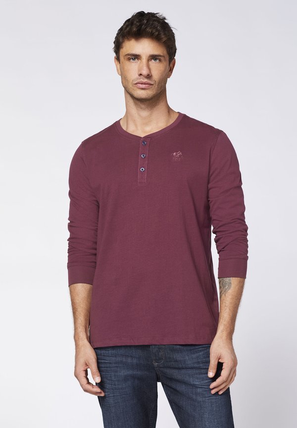 IM HENLEY-LOOK - Langarmshirt - winetasting