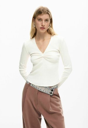 KNOT - Longsleeve - white