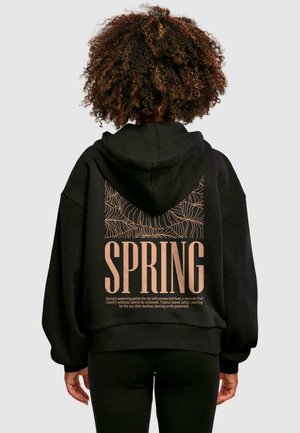 TROPICAL SPRING - Sweat à capuche - black