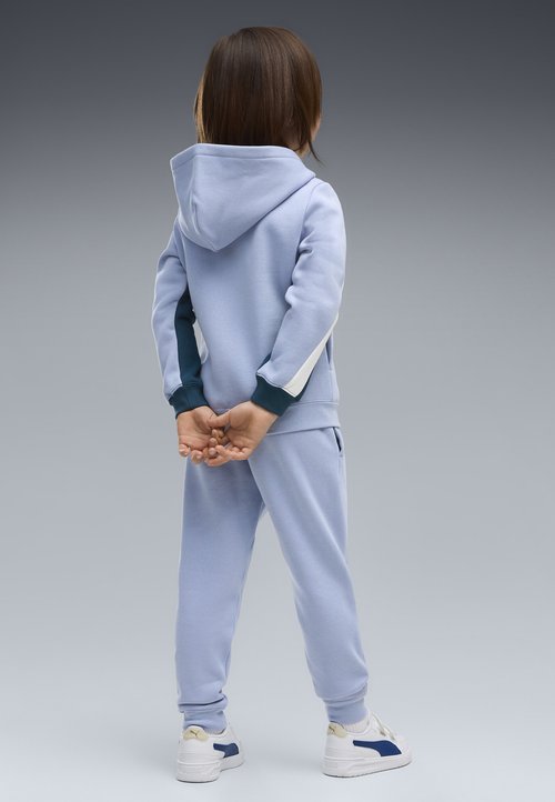 PUMA ESSENTIALS COLOURBLOCKED TRAININGSANZUG MIT KAPUZE UNISEX SET - Tracksuit - chambray blue — photo 3
