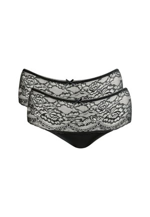 SugarShape, SUGARSHAPE HIGH-PANTY-SET LACE BASIC 2ER SET - Briefs - black