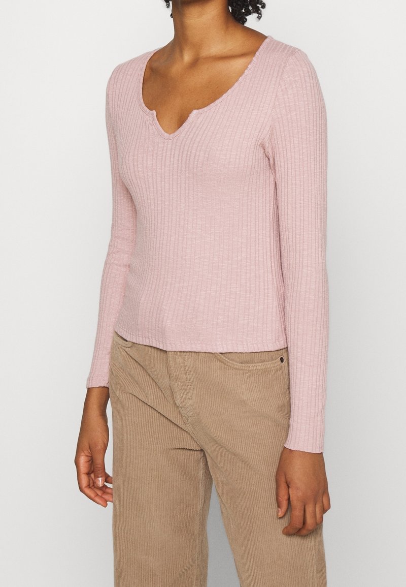Nly by Nelly Langærmet T-shirt - mauve