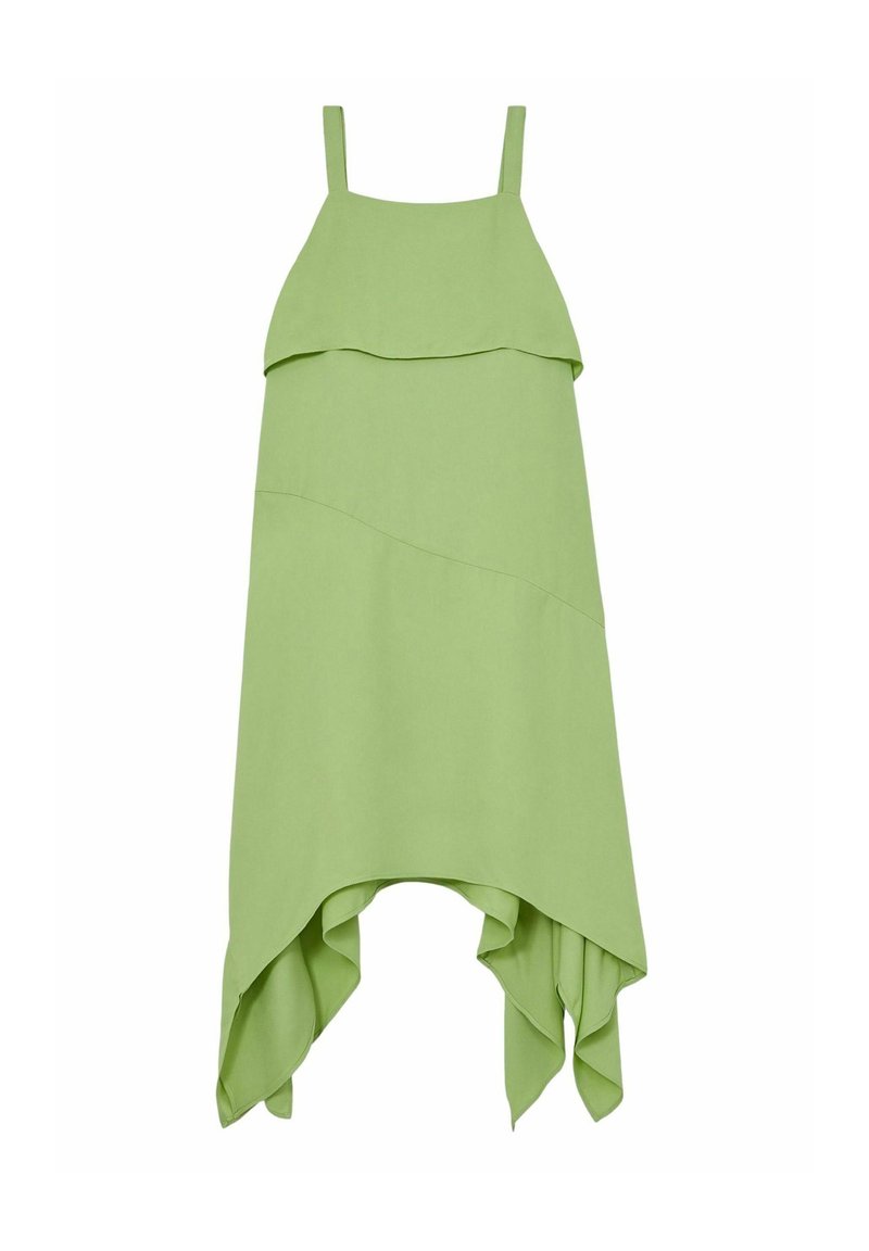 Reiss REISS ALBA HANDKERCHIEF-HEM SLEEVELESS DRESS - Kasdienė suknelė - green
