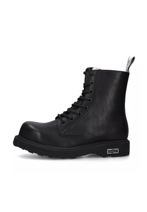 Stivaletti con plateau - black