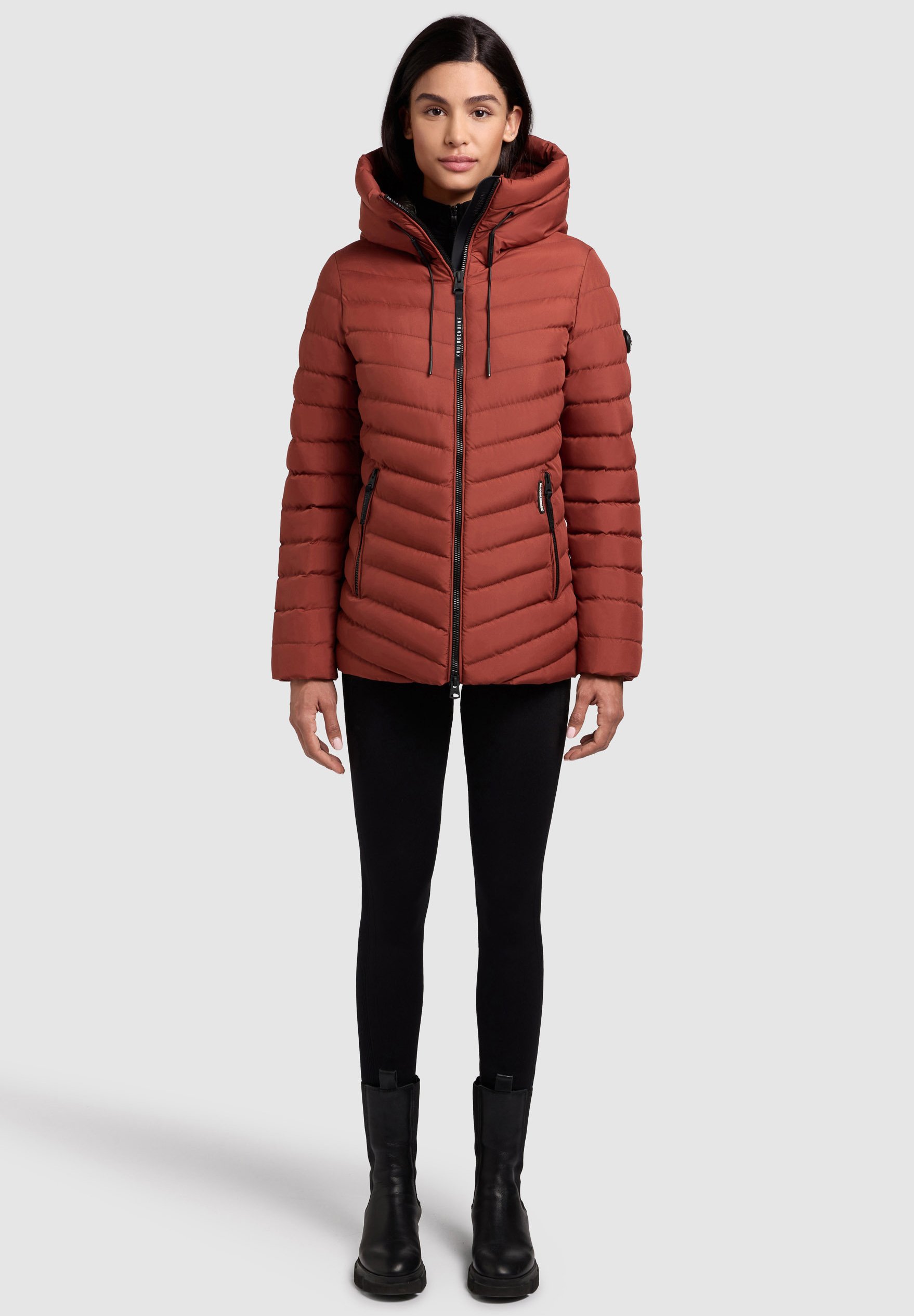 khujo PACE Winterjacke dark red/dunkelrot Zalando