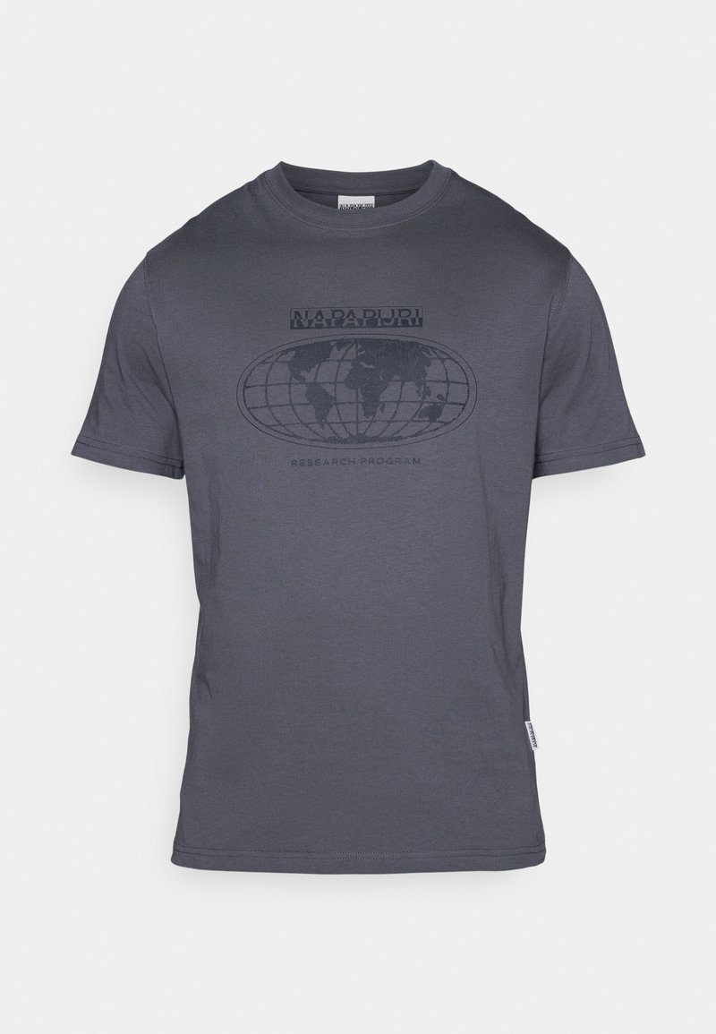 Napapijri T-shirt print grijs Napapijri T-shirt print grijs