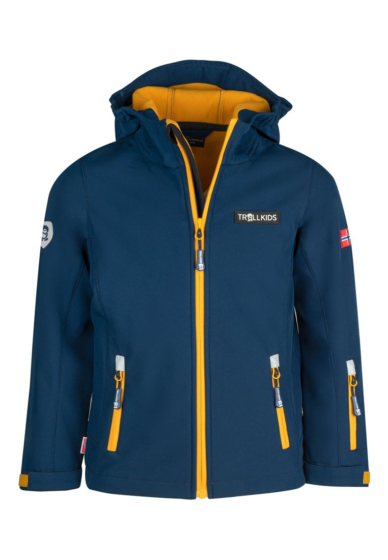 Trollkids Outdoorjas blauw