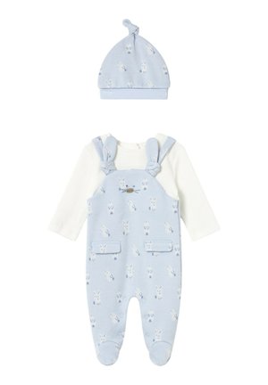 PETO CON SET - Gorro - celeste