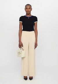 Claudie Pierlot MARTINETTE - T-shirt basique - marine