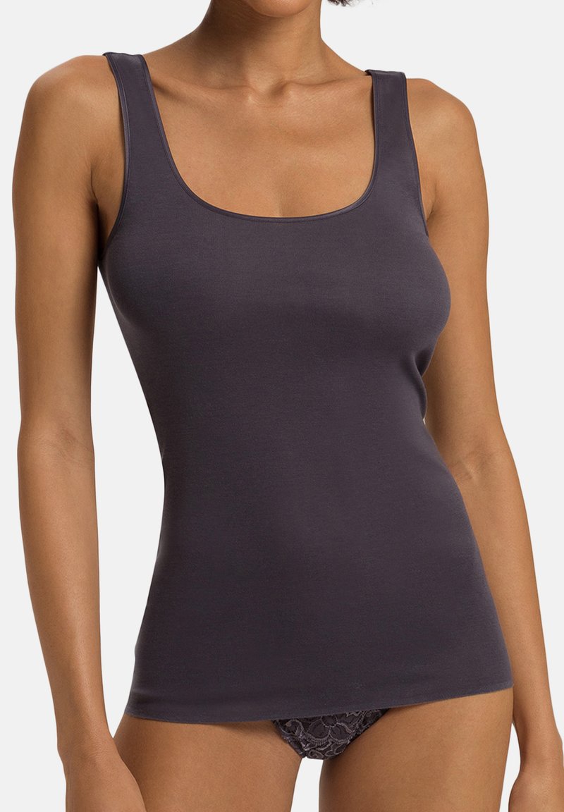 Hanro Tílko - black pearl