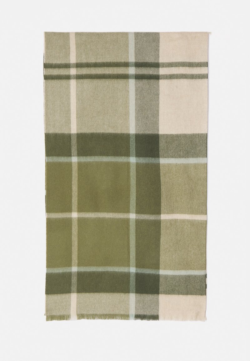 Barbour ROSEFIELD TARTAN SCARF - Fular - ancient loden