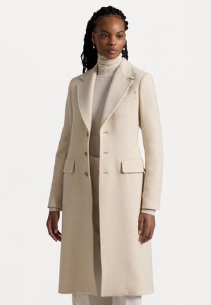 Polo Ralph Lauren HERRINGBONE COAT - Klassikaline mantel - cream multi