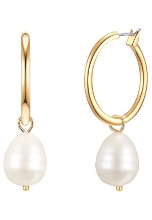 Earrings - gelbgoldfarben